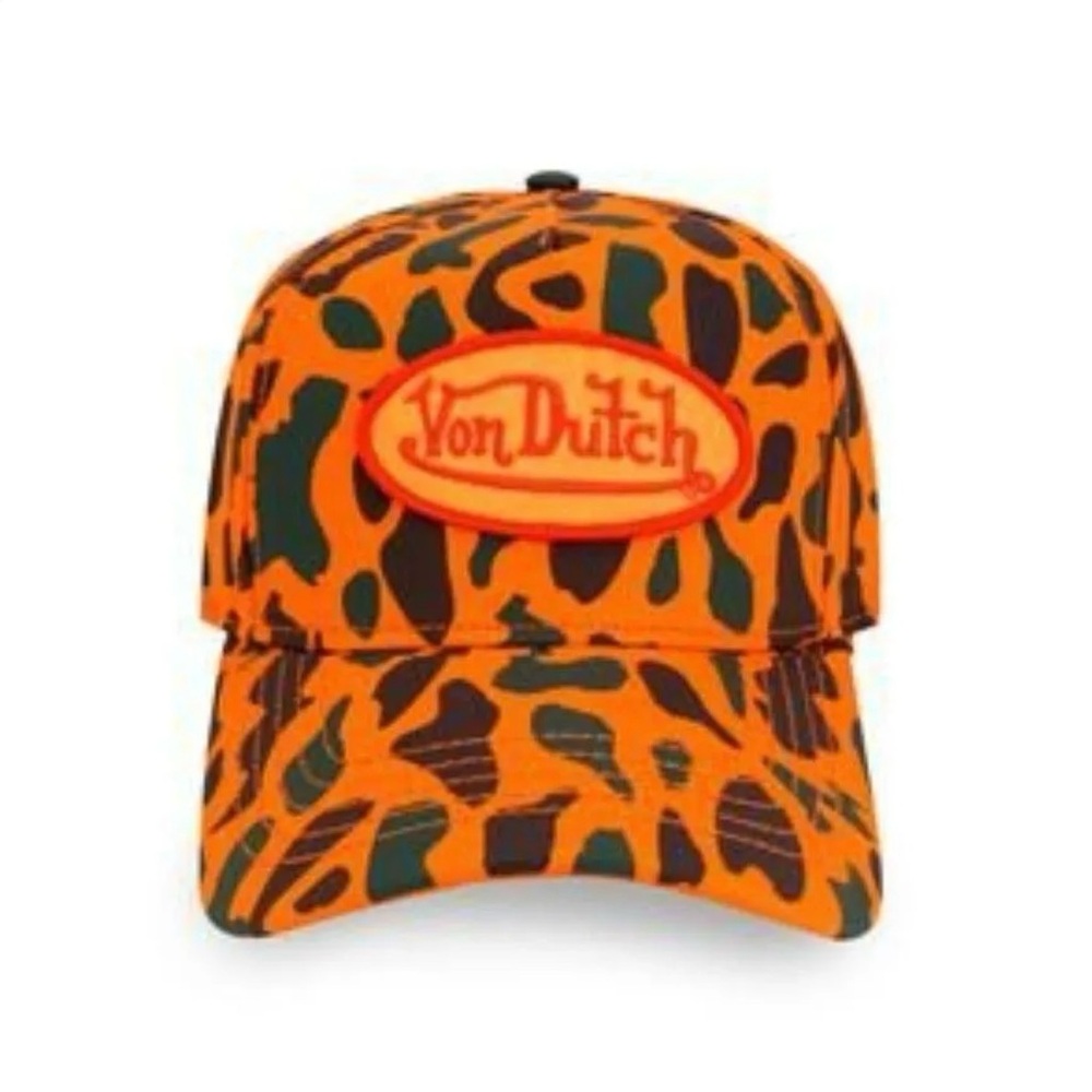 RARE Chris Brown Camo Von Dutch Trucker Hat